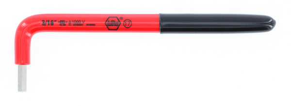 WIHA TOOLS Insulated Hex L-Key 3/16" X 5.3" - WIH-13666 | GarageAndFab.com