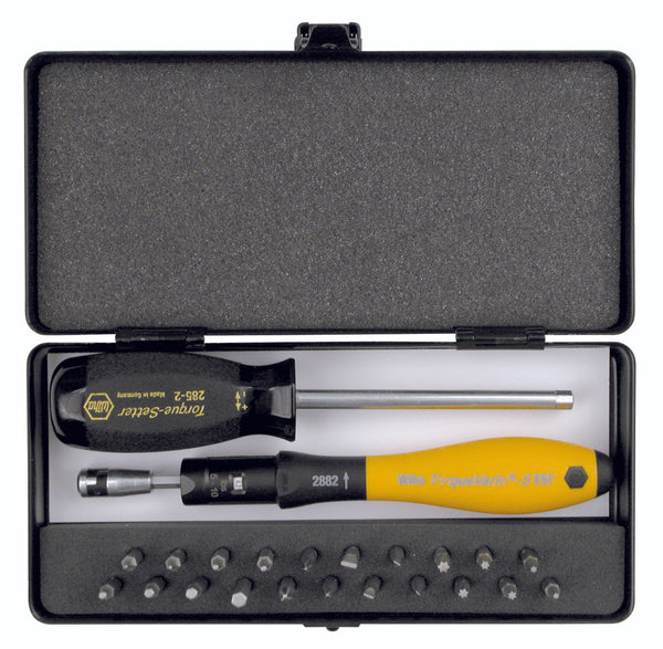 WIHA TOOLS 24 Piece Esd Torquevario-S Microbits Set - 28895 - WIH-28895 | GarageAndFab.com
