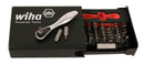 WIHA TOOLS 39 Piece 1/4" Drive Ratchet And Security Bit Set - WIH-71988 | GarageAndFab.com