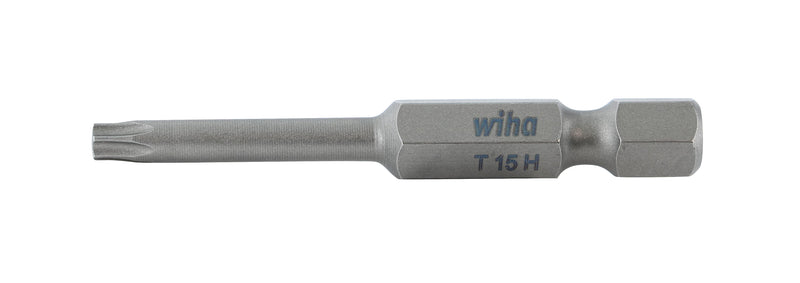 WIHA TOOLS Security Torx Power Bit T15S X 50Mm - WIH-70515 | GarageAndFab.com
