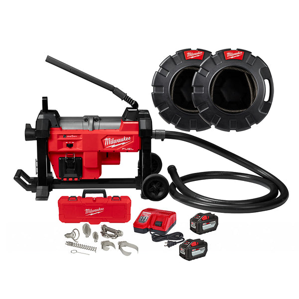 Milwaukee Electric M18 Fuel Sewer Sectional 1-1/4 Kit - MLW-2871A-22 | GarageAndFab.com