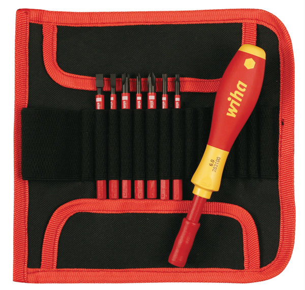 WIHA TOOLS 8 Piece Insulated Slimlineblade Set - WIH-28391 | GarageAndFab.com