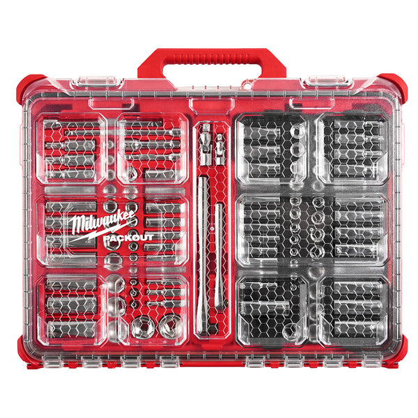 Milwaukee 106-Pc Rtcht/Socket W/Pkout Lp Org - MLW-48-22-9486 | GarageAndFab.com
