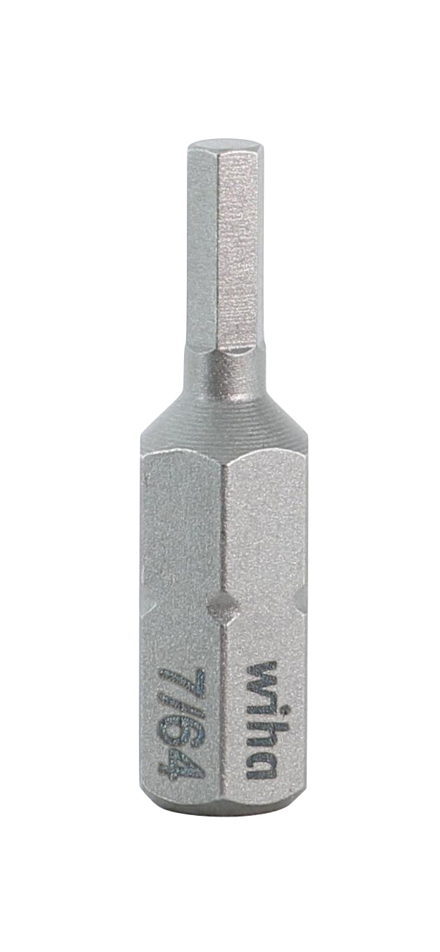 WIHA TOOLS Hex Insert Bit 7/64" X 25Mm - WIH-71333 | GarageAndFab.com