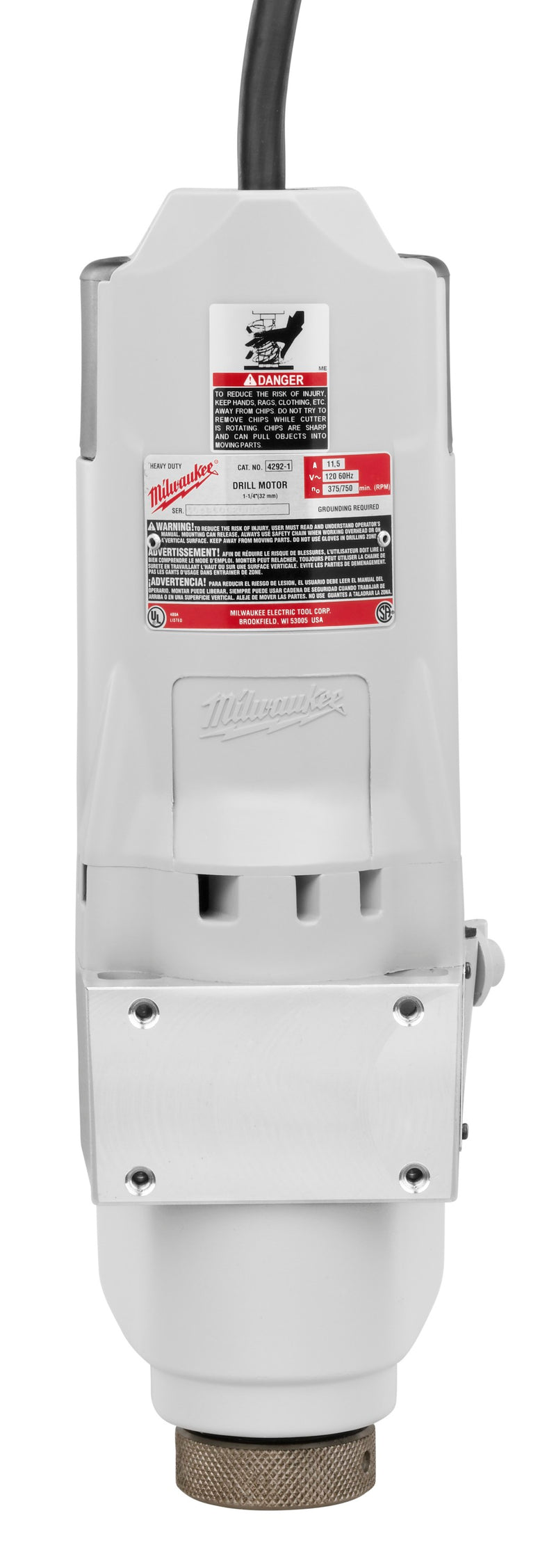 Milwaukee Electric 1 1/4 In Rev 2 Sp Drill - 4292-1 - MLW-4292-1 | GarageAndFab.com