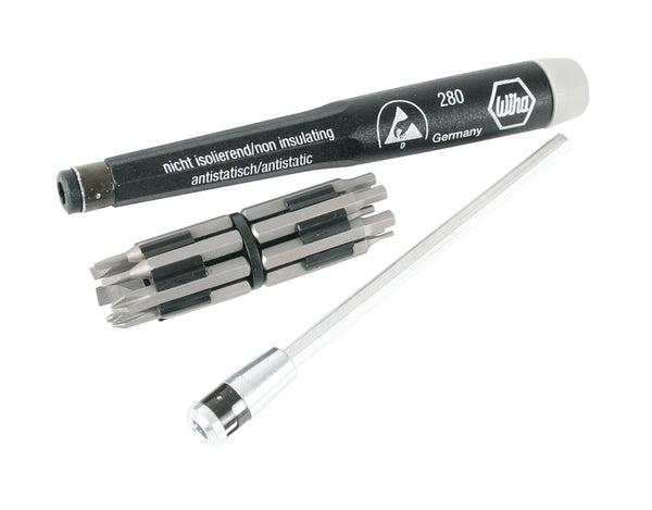 WIHA TOOLS 16 Piece System 4 Esd Safe Microbits Set - 75095 - WIH-75095 | GarageAndFab.com