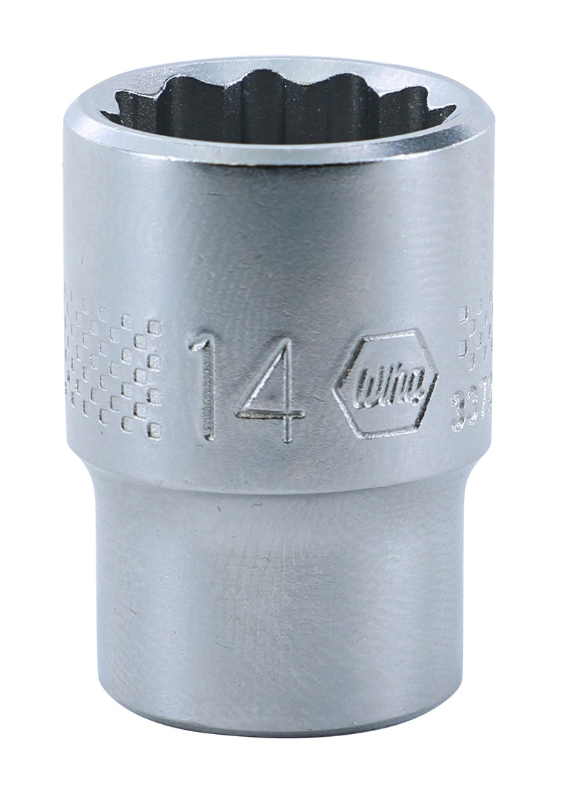 WIHA TOOLS 12 Point - 3/8 Inch Drive Socket - 14.0Mm - WIH-33729 | GarageAndFab.com
