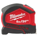 Milwaukee 8M/26Ft Autolock Compact Tape - MLW-48-22-6826 | MFVCanada.com