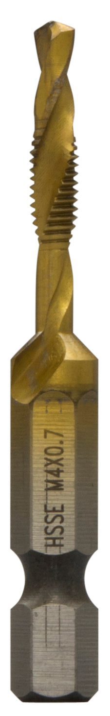 Greenlee Drill/Tap,M4 X .70 (Pkg) - GRE-DTAPSSM4C | GarageAndFab.com