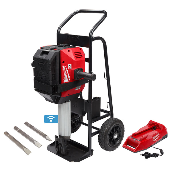 Milwaukee Electric Mx Fuel Concrete Breaker - MLW-MXF368-1XC | GarageAndFab.com