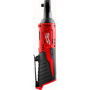 Milwaukee Electric M12 Cordless 1/4" Ratchet (Bare Tool) - MLW-2456-20 | MFVCanada.com