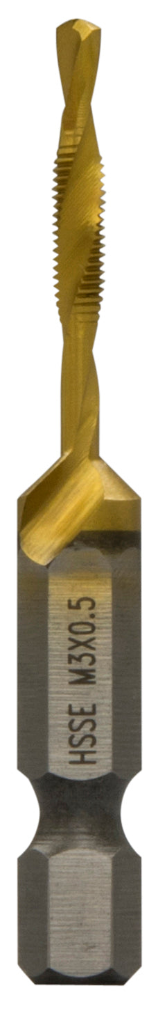 Greenlee Drill/Tap,M3 X .50 (Pkg) - GRE-DTAPSSM3C | GarageAndFab.com