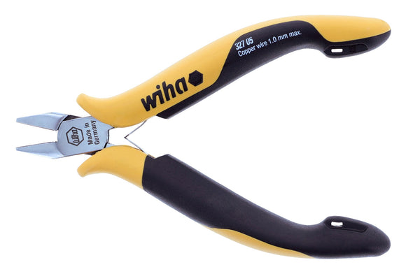 WIHA TOOLS Esd Safe Precision Tapered Head Flush Cutters - 32705 - WIH-32705 | GarageAndFab.com