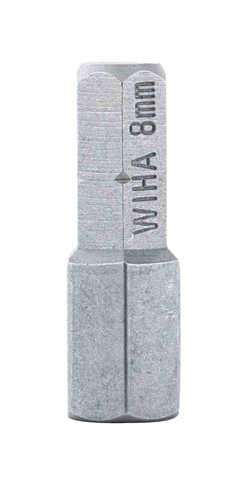 WIHA TOOLS Security Hex Insert Bit 8.0 X 25Mm - WIH-71946 | GarageAndFab.com