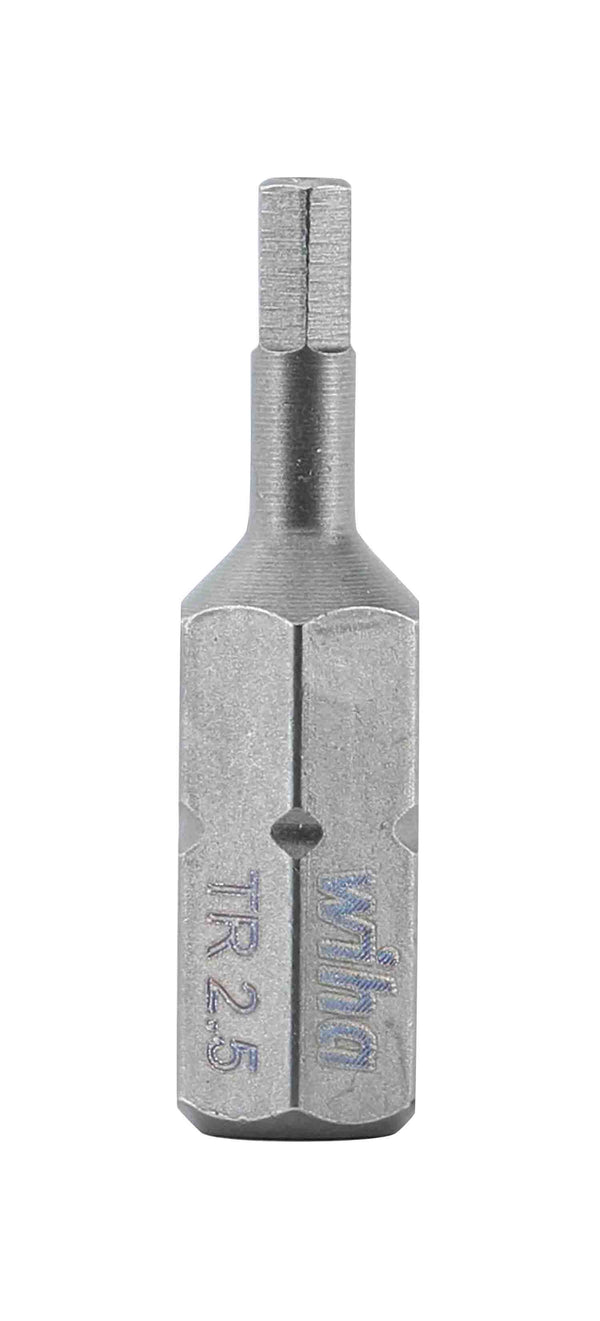 WIHA TOOLS Security Hex Insert Bit 2.5 X 25Mm - WIH-71941 | GarageAndFab.com