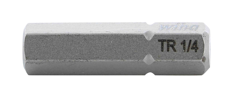 WIHA TOOLS Security Hex Insert Bit 1/4" X 25Mm - WIH-71960 | GarageAndFab.com