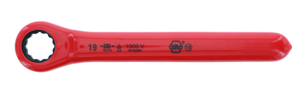 WIHA TOOLS Insulated Ratchet Wrench 19Mm - WIH-21219 | GarageAndFab.com