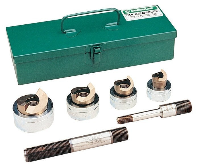 Greenlee Punch Set,Hd - GRE-744 | GarageAndFab.com