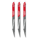 Milwaukee Electric 12"Ct Wrenchecker Sawzall Blade 3Pk - MLW-48-00-5343 | MFVCanada.com