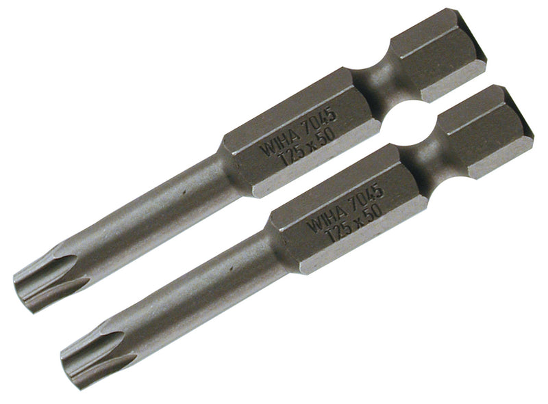 WIHA TOOLS Security Torx Power T9S X 50Mm - 2 Pack - WIH-70558 | GarageAndFab.com