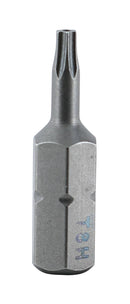 WIHA TOOLS 10 Pack Security Torx Insert Bit T8S X 25Mm - 10 Pack - WIH-70128 | GarageAndFab.com