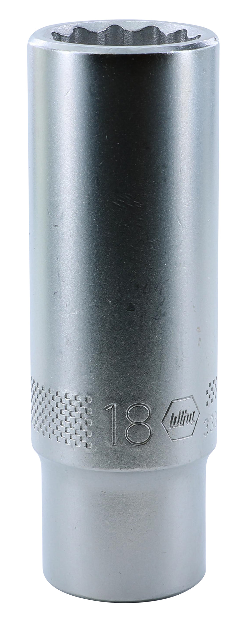 WIHA TOOLS 12 Point - 1/2" Drive Deep Socket 18.0Mm - WIH-33874 | GarageAndFab.com