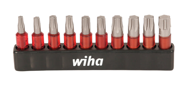 WIHA TOOLS 10 Piece Impact Insert Torx Bit Set - WIH-76877 | GarageAndFab.com