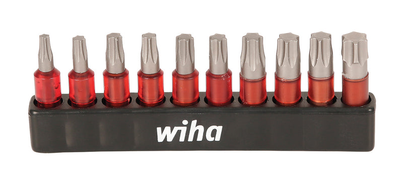 WIHA TOOLS 10 Piece Impact Insert Torx Bit Set - WIH-76877 | GarageAndFab.com