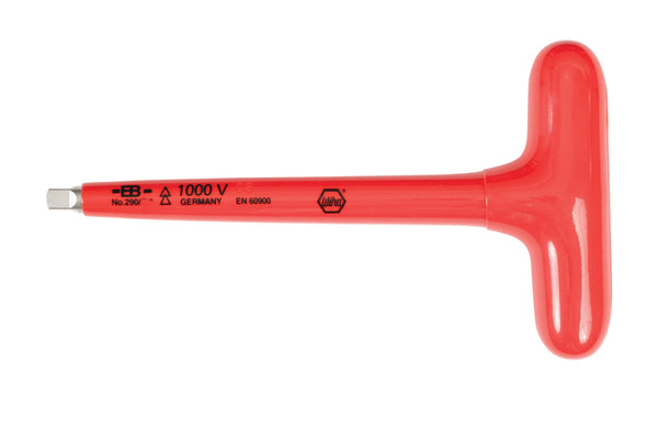 WIHA TOOLS Insulated 1/4" Drive T-Handle - WIH-29006 | GarageAndFab.com