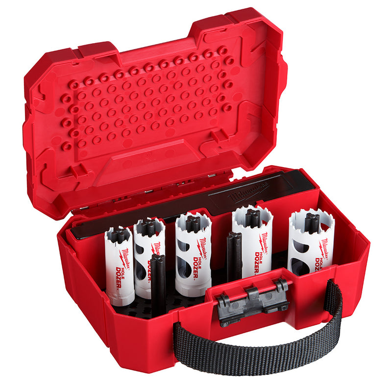 Milwaukee 7-Pc Automotive Hole Dozer Bi-Metal Hole Saw Kit - MLW-49-22-4083 | GarageAndFab.com