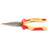 WIHA TOOLS Insulated Industrial Long Nose Pliers 8" - WIH-32923 | GarageAndFab.com