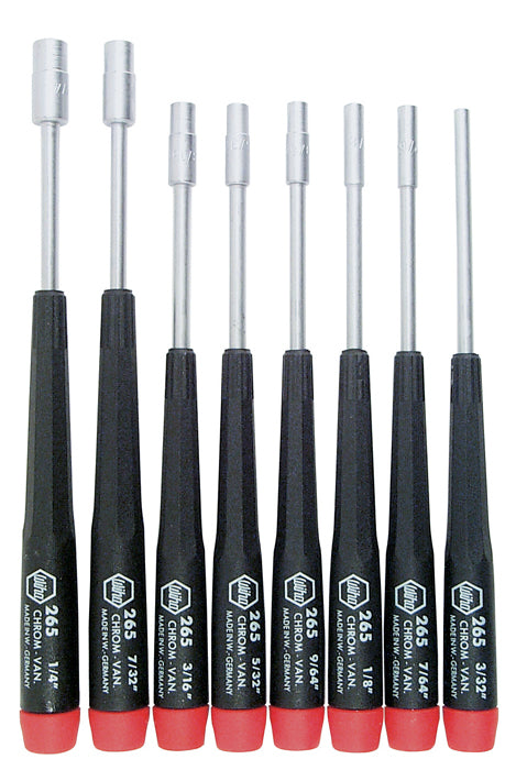 WIHA TOOLS 8 Piece Precision Nut Driver Set - Inch - 26591 - WIH-26591 | GarageAndFab.com