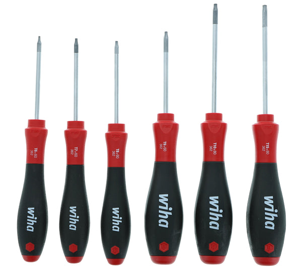 WIHA TOOLS 6 Piece Softfinish Torx Screwdriver Set - 36291 - WIH-36291 | GarageAndFab.com