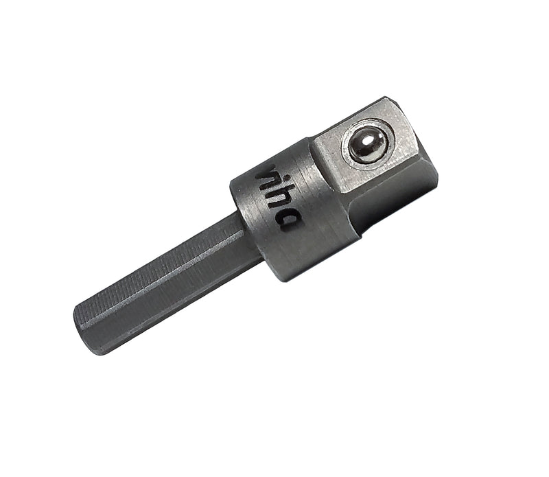 WIHA TOOLS Microbits To 1/4" Socket Adapter - WIH-75806 | GarageAndFab.com