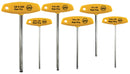 WIHA TOOLS 6 Piece Magicring Ball End T-Handle Set - Inch - WIH-54091 | GarageAndFab.com