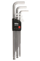 WIHA TOOLS 9 Piece Ball End Hex L-Key Set - Metricric - WIH-66994 | GarageAndFab.com