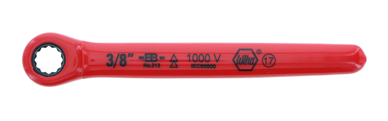 WIHA TOOLS Insulated Ratchet Wrench 3/8" - WIH-21325 | GarageAndFab.com