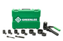 Greenlee Quick Draw 90 - 8-Ton Hydraulic Knockout Kit With Slugbuster, 1/2" To 2" - GRE-7906SB | GarageAndFab.com