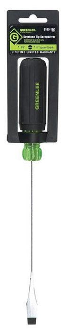 Greenlee Screwdriver, Flat-Key 3/8X8" -GRE-0153-16C | GarageAndFab.com