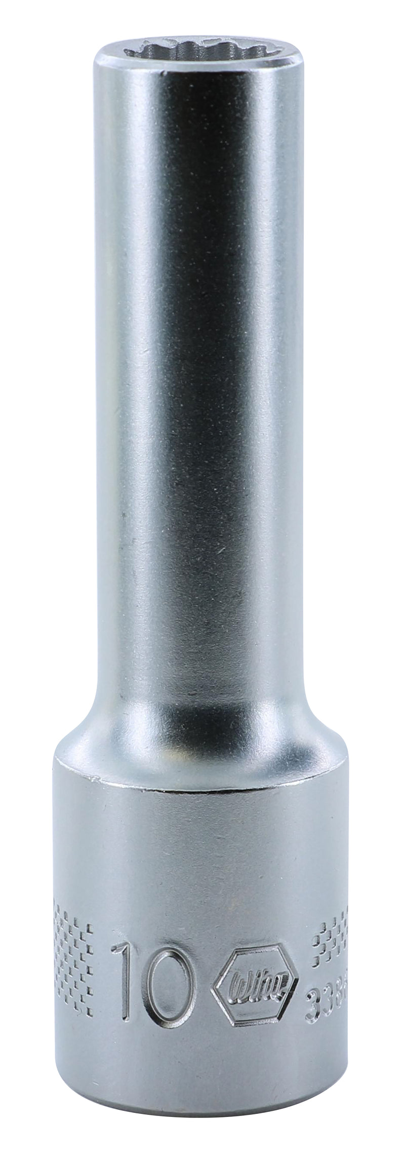 WIHA TOOLS 12 Point - 1/2" Drive Deep Socket 10.0Mm - WIH-33866 | GarageAndFab.com