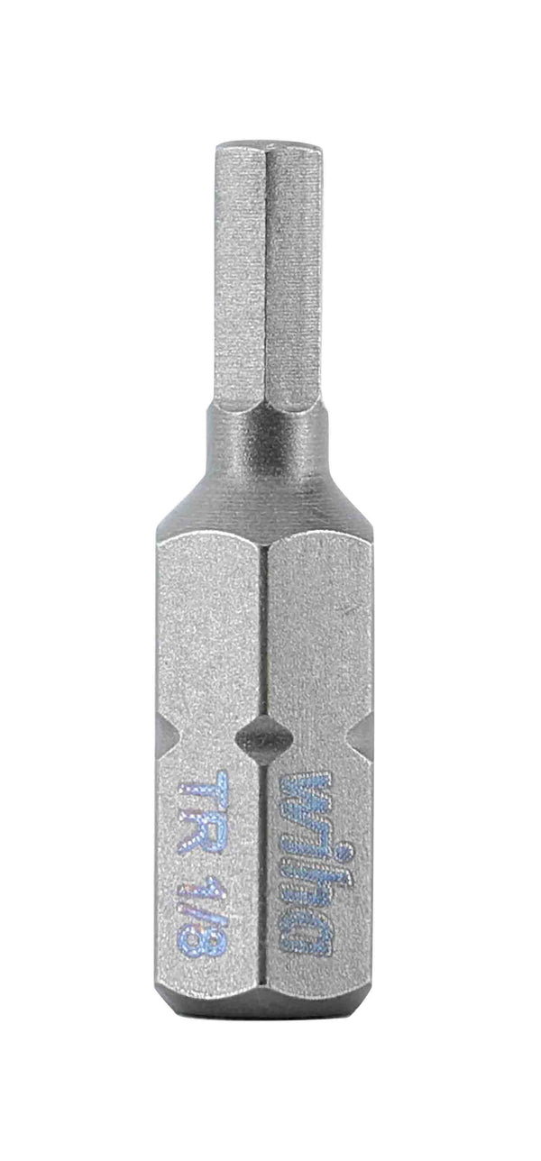 WIHA TOOLS Security Hex Insert Bit 1/8" X 25Mm - WIH-71936 | GarageAndFab.com