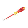 WIHA TOOLS Insulated Slimline Slotted Screwdriver 4.0Mm X 100Mm - WIH-32049 | GarageAndFab.com