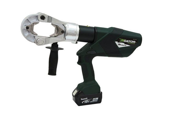 Greenlee Crimpacter Flip T, 15T Li,230V Ac - GRE-EK1550FLX230 | GarageAndFab.com