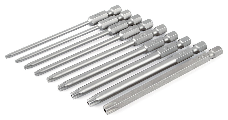 WIHA TOOLS 9 Piece Security Torx Power Blade Set - WIH-76092 | GarageAndFab.com