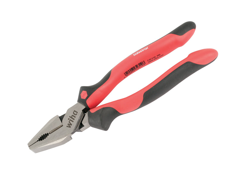 WIHA TOOLS Industrial Softgrip Hd Combination Pliers 8.0" - WIH-30907 | GarageAndFab.com