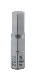WIHA TOOLS Hex Insert Bit 7/32" X 25Mm - WIH-71348 | GarageAndFab.com