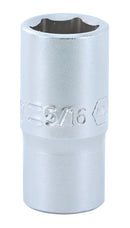 WIHA TOOLS 6 Point - 1/4 Inch Drive Socket - 5/16" X 25Mm - WIH-33310 | GarageAndFab.com