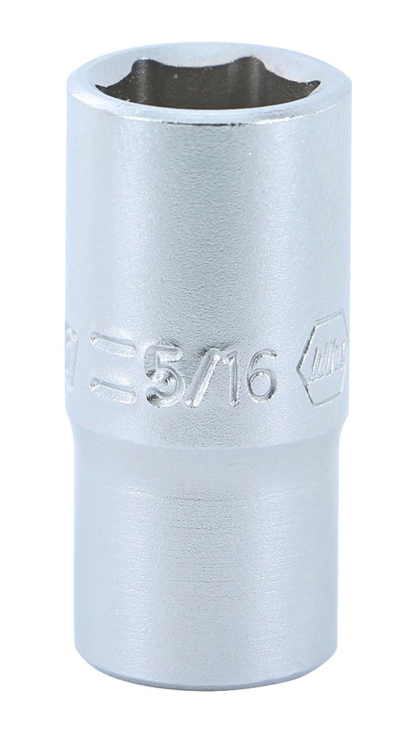WIHA TOOLS 6 Point - 1/4 Inch Drive Socket - 5/16" X 25Mm - WIH-33310 | GarageAndFab.com
