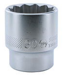 WIHA TOOLS 12 Point - 1/2" Drive Socket 30.0Mm - WIH-33846 | GarageAndFab.com