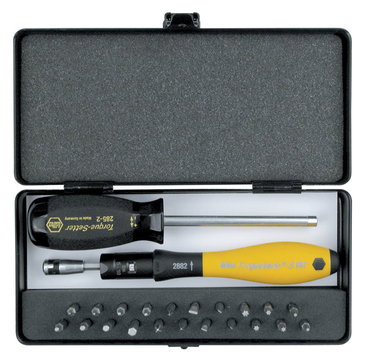 WIHA TOOLS 24 Piece Esd Torquevario-S Microbits Set - 28890 - WIH-28890 | GarageAndFab.com